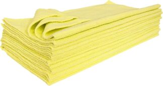 16x16 Microfiber Towel 300 gsm - Yellow
