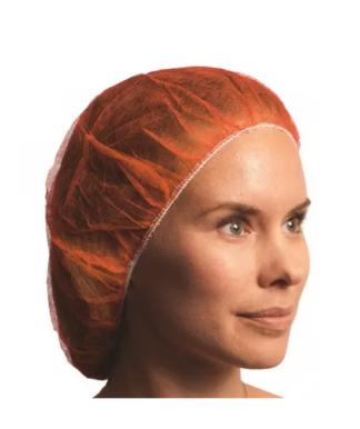 21” Bouffant Cap 1000 pieces per case - Orange