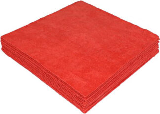 16x16 Microfiber Towel 300 gsm - Red