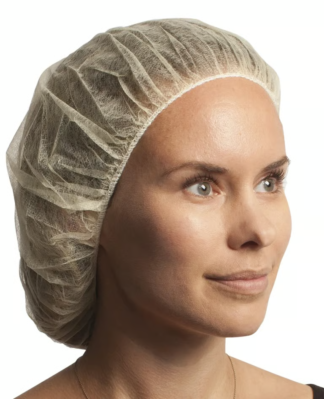 21” Bouffant Cap 1000 pieces per case - Yellow