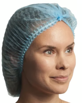 21” Bouffant Cap 1000 pieces per case - Blue