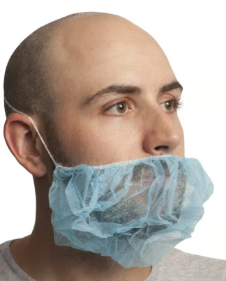19” Beard Covers 1000 pieces per case - Blue
