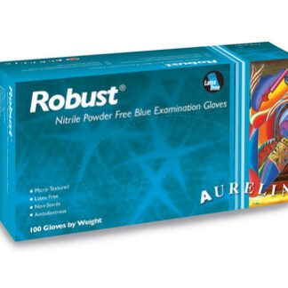 4.0 mil NPellar Blue and Black Nitrile Gloves 10x100/case