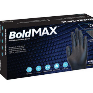 5.0 mil NPellar Blue and Black Nitrile Gloves 10x100/case