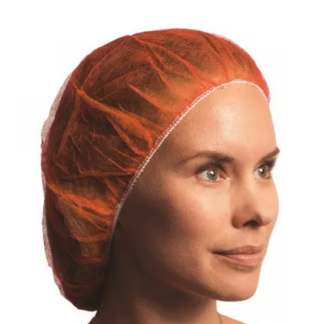 21” Bouffant Cap 1000 pieces per case - Orange