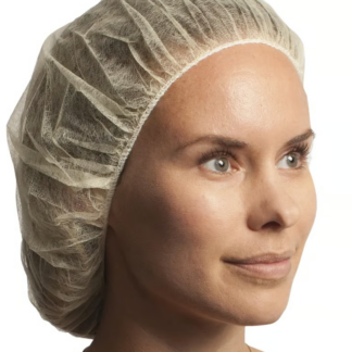 24” Bouffant Cap 1000 pieces per case - Yellow