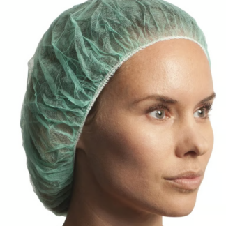 21” Bouffant Cap 1000 pieces per case - Green