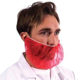 19” Beard Covers 1000 pieces per case - Red