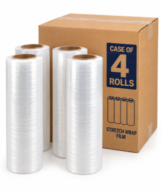 NorthPro Shrink Wrap Film – 18" × 1,500 ft – Heavy-Duty Packaging Wrap