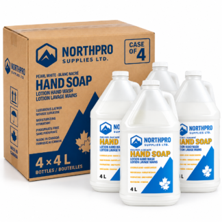 NorthPro Pearl White Hand Soap – Lotion Hand Wash 4 L - Case of 4